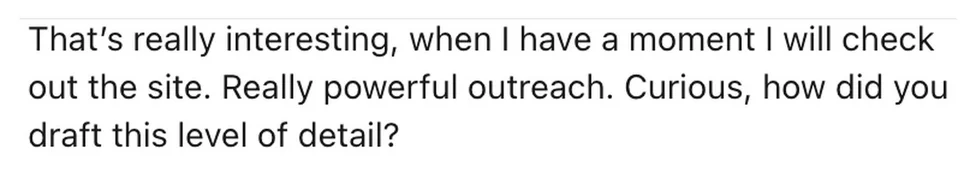 Real prospect reply 2